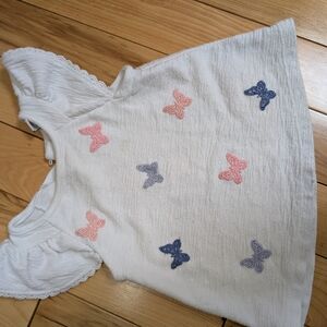 Joie White Terry Baby Romper